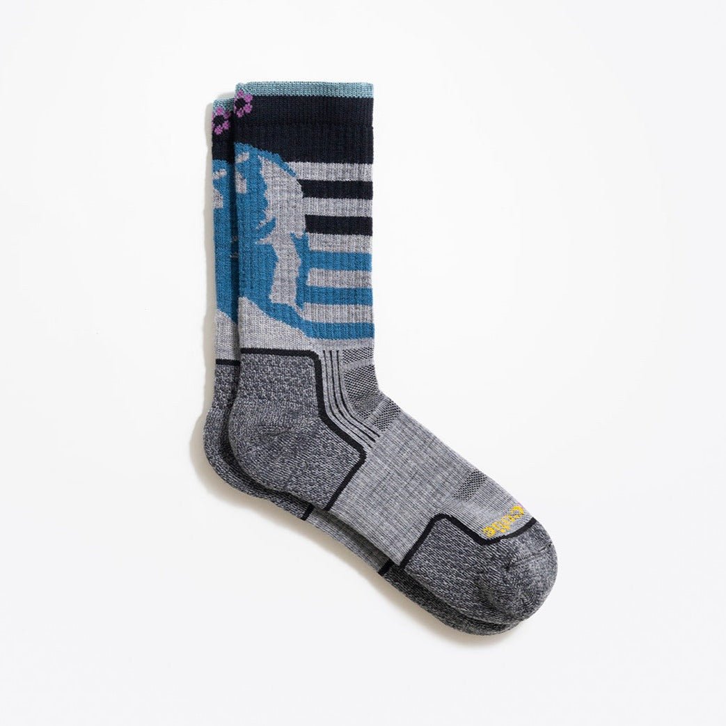 上品な Sasha the ToughCutie – Crew Hiker Wool Merino Bear Fierce ジャケット・アウター