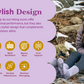 Woman sitting outdoors with hiking socks, promotional text about sock features.